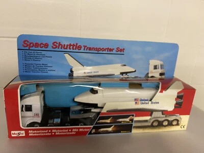 Juego de transporte del transbordador espacial Maisto - 14” de largo - diecast y plástico - nuevo Foto 1 de 4
