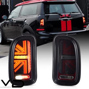 VLAND SMOKED LED Tail Lights For 2007-2013 Mini Cooper Clubman Clubman R55 Rear - Picture 1 of 16