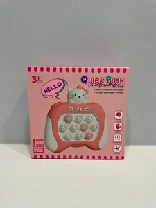 Hello Kitty Quick Push Fidget Toy Handheld Game Machine Kids Teens - Picture 1 of 1