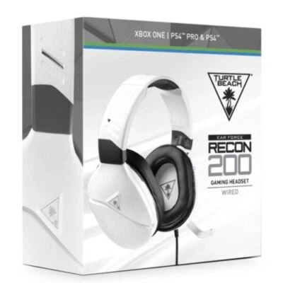 TURTLE BEACH RECON 200 CUFFIE WIRED GIOCO XBOX ONE PS4 PC STEREO MICROFONO - Immagine 1 di 4