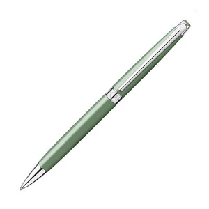 Caran d'Ache Léman Slim Ballpoint Pen in Vert de Gris - NEW in Original Box - Picture 1 of 2