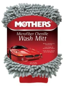 Mothers Microfibre Chenille Wash Mitt - Premium Car Wash Mitt - Picture 1 of 5