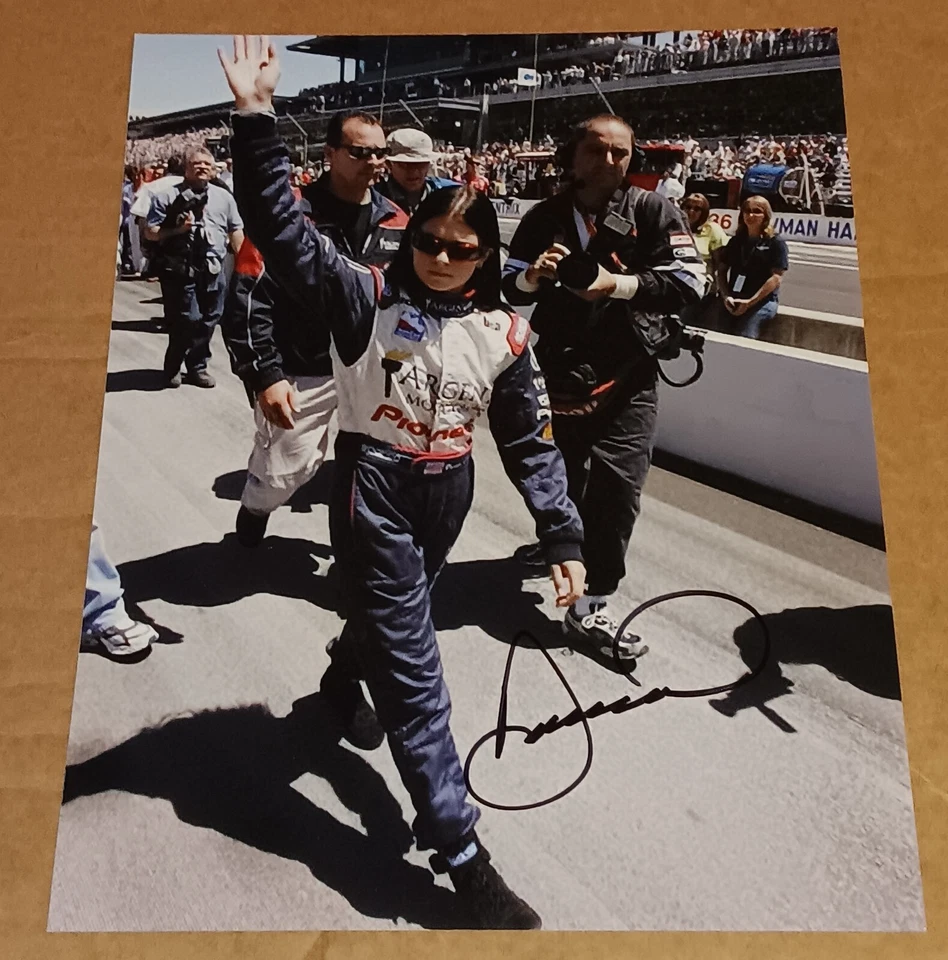 Foto firmada 8x10 de Danica Patrick Indy Car Nascar Racing Rahal Letterman Racing Foto 1 de 1