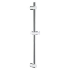 Shower Riser Rail Slide Bar Chrome Brass Adjustable Height Compact Durable