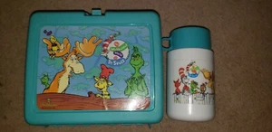 The Grinch lunch box with thermos Dr Seuss 1996 - Picture 1 of 3