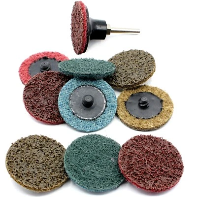 Schleifvlies Vlies Stützteller Schleifscheiben Ø 50mm grob mittel fein für ROLOC - Bild 1 von 4