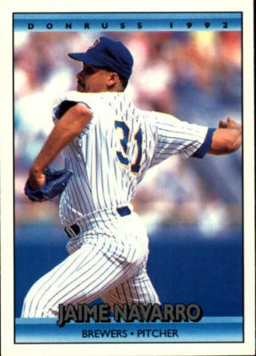 1992 Donruss #705 Jaime Navarro - NM - Image 1 of 2