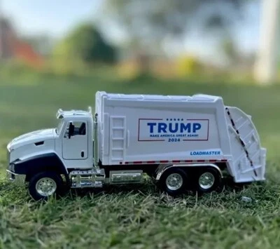 特朗普总统垃圾支持者卡车 MAGA 8 英寸全新!!! — 第 1/4 张图片