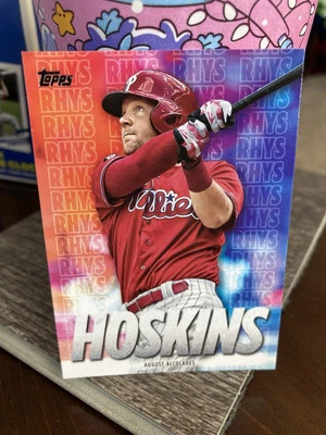 2020 Topps #RH-10 Rhys Hoskins   Mt-Nm  Philadelphia Phillies - Image 1 of 4