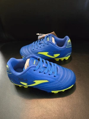Joma Toledo JR 2404 Royal Hard Ground size 8C (children's) Soccer Shoes - NWT Foto 1 de 3
