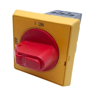 ABB OT25ET3 Disconnect Rotary Switch 2-Position, 3-Pole, Panel Mount, 25A 600VAC - Picture 1 of 8