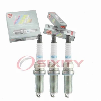 3 pc NGK Laser Iridium Spark Plugs for 2016-2017 Smart Fortwo 0.9L L3 na - Image 1 of 4