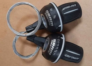 SRAM Grip Shift Set 7 Speed MAXcomp With Cables. Brand New, Never used. NOS - Picture 1 of 6
