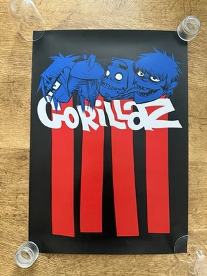 Gorillaz - Pez Heads - Limited Litho Art Print Rare - A2 - Jamie Hewlett - Image 1 of 4