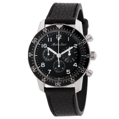 Mathey-Tissot 1968 Chronograph Automatic Black Dial Men's Watch TYPE1968N - Image 1 of 3