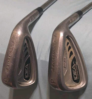 Hierros Adams Idea A3 9/pw regular flexible acero diestro Foto 1 de 4