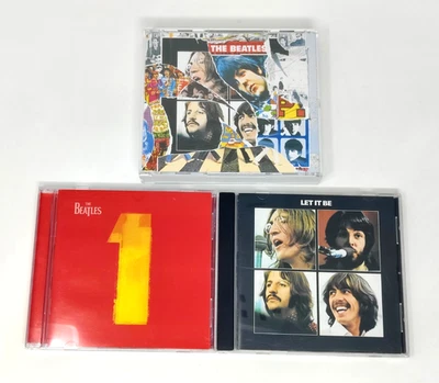 The Beatles - 3 Album CD Lot - Anthology 3, Beatles 1, Let It Be - Image 1 of 4