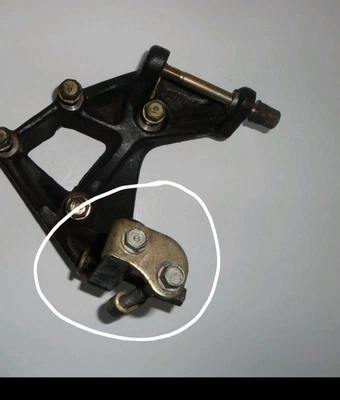 SOPORTE ALTERNADOR OEM + PERNOS DE AJUSTE DE ALTERNADOR DE MONTAJE PRELUDE H22A4 H22A1 Foto 1 de 4