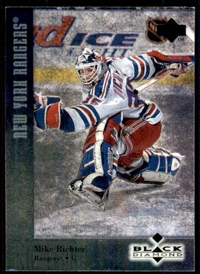 1996-97 Upper Deck Black Diamond Mike Richter New York Rangers #35 - Image 1 of 2