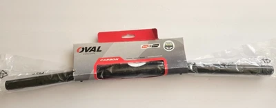 Barra plana de montaña OVAL 800 CARBON, 5 grados de barrido, 580 mm de ancho, 31,8 mm, totalmente nueva Foto 1 de 3