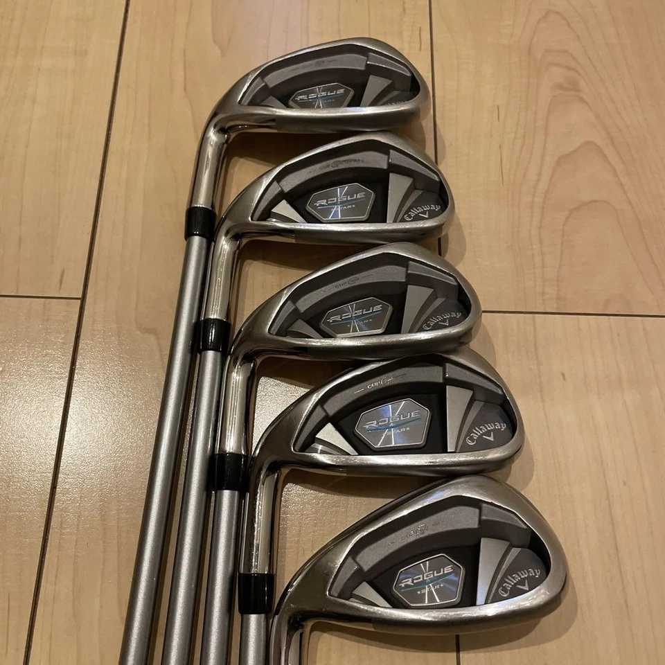Callaway Rogue Star CF18 Iron Set 5pcs 6-PW Fubuki 50 Flex R Left-Handed - Image 1 of 4