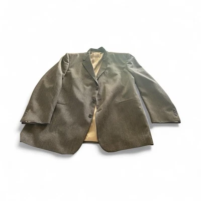 Abrigo deportivo vintage para hombre J Ferrar talla 40R forrado en seda Foto 1 de 4