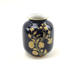 Royal KPM Porzellan Bavaria | Echt Kobalt & Gold | 11 cm | Deko Vintage - Picture 1 of 5