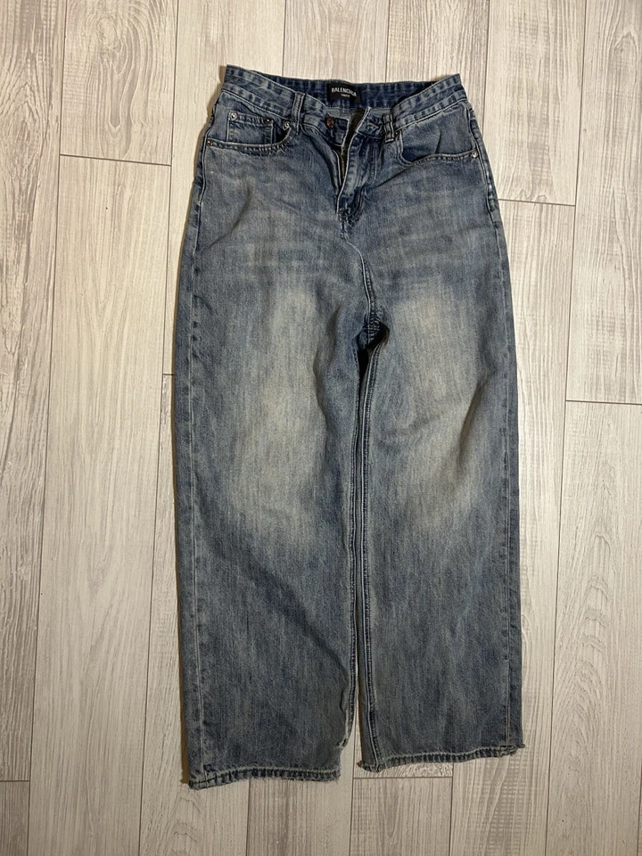 JEANS BALENCIAGA HOLGADOS AZULES Foto 1 de 4