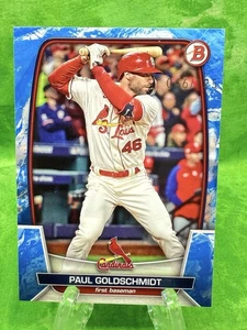 Paul Goldschmidt /125 Blue Pattern - 2023 Bowman #71 Cardinals NY Yankees - Picture 1 of 11