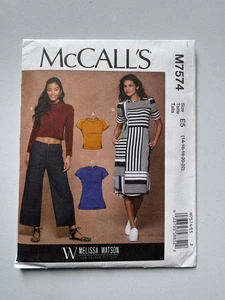 NEU McCall´S M7574 Schnittmuster Kleid Pulli Top Gr. 40 42 44 46 48  Pattern - Bild 1 von 2