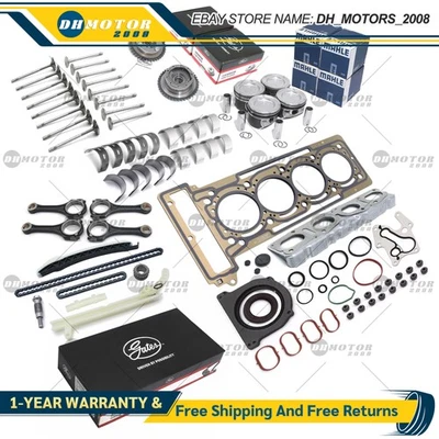 Engine Rebuild Pistons Gaskets Overhaul kit For Mercedes-Benz CLA250 M270 2.0 T - Image 1 of 4
