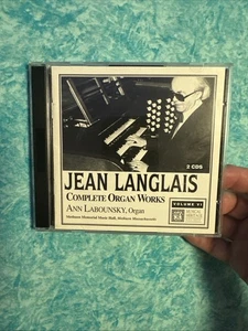 Jean Langlais Complete Organ Works Vol 6 (2 CD Set, 1992) Ann Labounsky ~ Used - Picture 1 of 4
