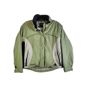 Obermeyer Green Insulated Ski Jacket Snowboarding Women’s Sz 8 Alt3 Hydroblock - Picture 1 of 15