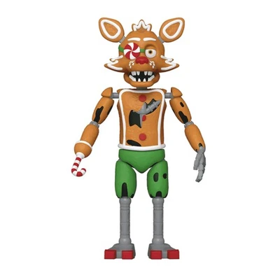 Five Nights At Freddy's Figura De Acción De 5 Pulgadas | Gingerbread Foxy - Imagen 1 de 3