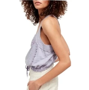 Free People Sweet Something Tanktop, Gr. Medium - Frosted Lilac, BoHo Chic NEU - Bild 1 von 7
