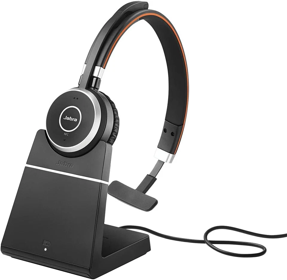 Jabra Evolve 65 SE Mono Headset + Ladestation Kabellos, Wireless On Ear #UC# - Bild 1 von 1
