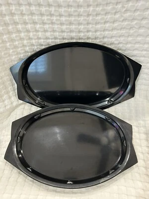2 Nordic Ware Platter Holder ONLY Steak/Fajita Server Plate 10B 510  Vintage - Image 1 of 3