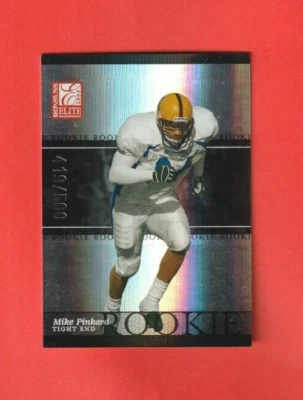 2003 Donruss Elite # 158 Mike Pinkard RC KANSAS CITY CHIEFS 419/500 - Image 1 of 2