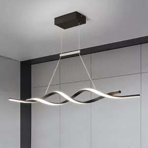 Modern Chandelier Dimmable LED Pendant Light with Remote Control for Dining Room - Bild 1 von 8