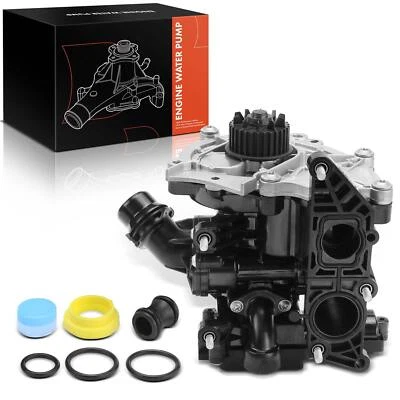 New Engine Water Pump for Audi A4 A3 A6 TT Quattro Q7 Arteon Golf R L4 1.8L 2.0L - Image 1 of 4
