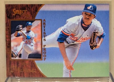 1996 Select ХУДОЖНИК ДОКАЗАТЕЛЬСТВО #74 Педро Мартинес Expos HOF РЕДКАЯ ПАРАЛЛЕЛЬНАЯ - Изображение 1 из 2