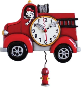 Enesco Allen Designs - Big Red Clock #ADP1306 - Picture 1 of 1