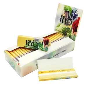 1 Box "Vegetable Mobilization (yw)" Rolling Papers 70*36mm 25 Booklets RYO - Picture 1 of 5