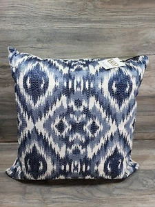 Callisto Home Ikat Feather Filled Decorative Throw Pillow - Picture 1 of 8