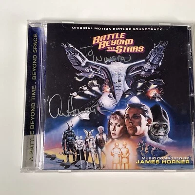 BATTLE BEYOND THE STARS James Horner CD Soundtrack Score SIGNED By Alan Howarth - Image 1 of 4