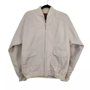 Haband Lion's Den Cream Lightweight Wind Breaker Size Medium Men's Windbreaker - Picture 1 of 8