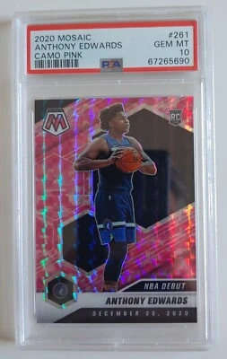 Anthony Edwards Rookie PSA 10 - Image 1 of 2
