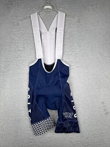 Safetti Cycling Bib Shorts Adult Extra Small Blue VR7 COLTS Padded Nylon Blend - Picture 1 of 10