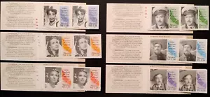 Mexico stamps booklet MNH 1993 Film actors ROMPEX look thoroughly scan combine - Picture 1 of 7