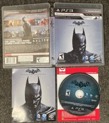 Batman: Arkham Origins (PS3 PlayStation 3, 2013) Completo con Manual CIB Foto 1 de 4